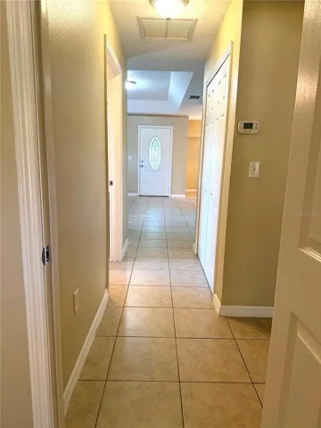 Front entrance from the bedroom