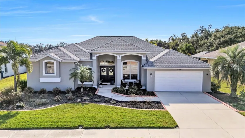 New roof 2025! Miami Dade Hurricane shutters, new floor, new kitchen.