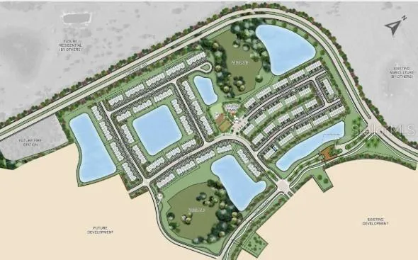 The Towns at Skye Ranch Site Map