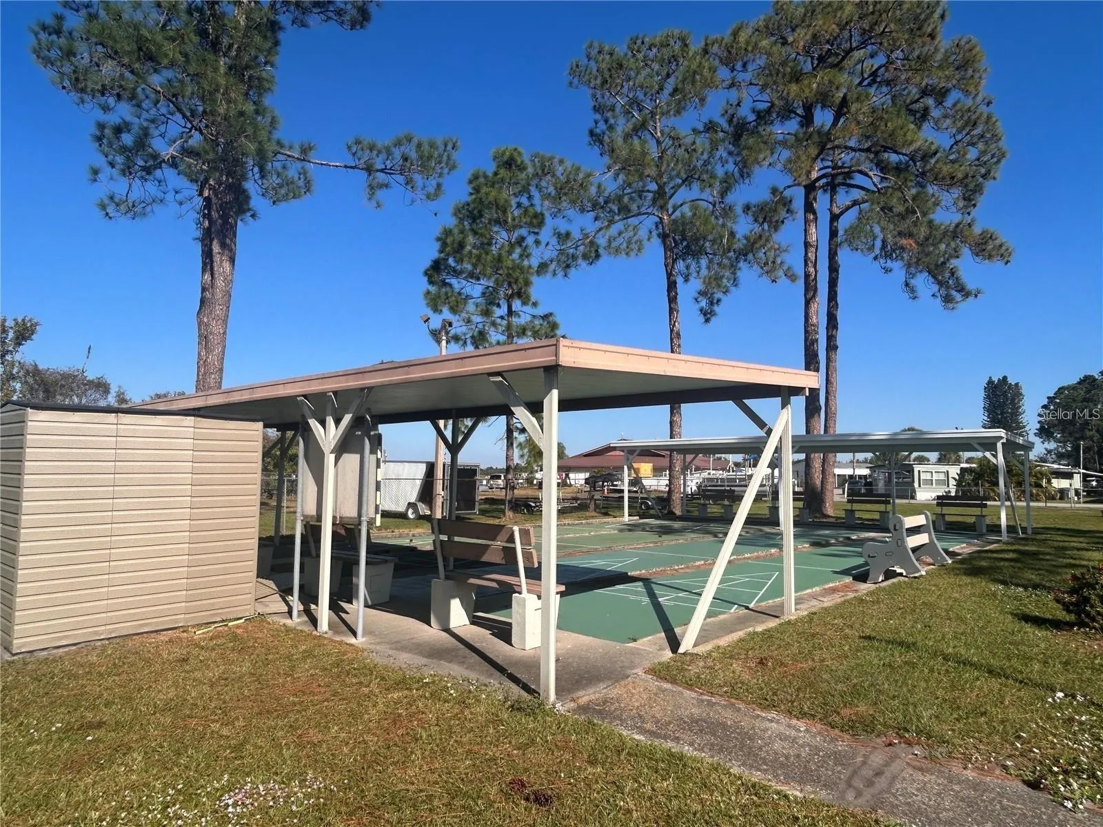 Shuffleboard Court