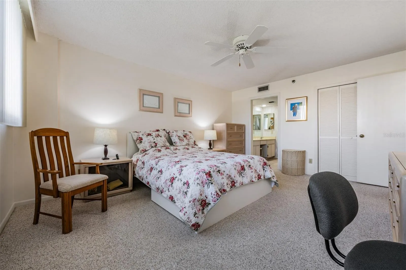 A king sized bed would fit!