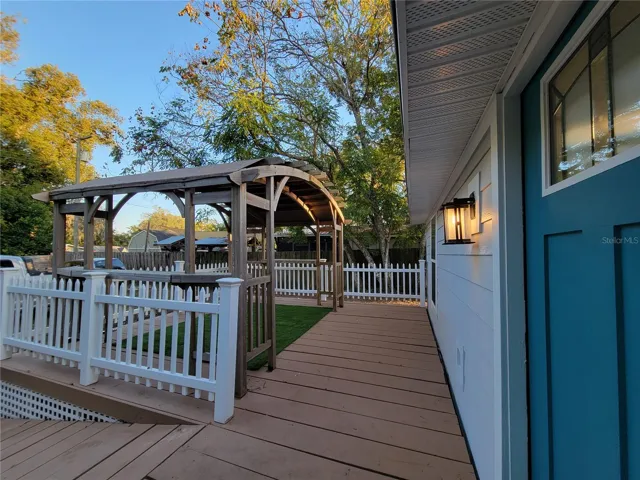 Patio and Gazebo