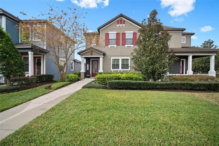 Craftsman style Paired Villa