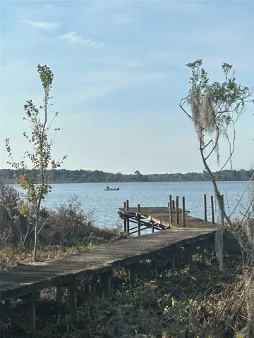 Lakefront and dock