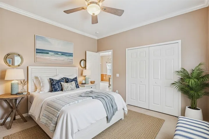 2nd bedroom  virtually staged