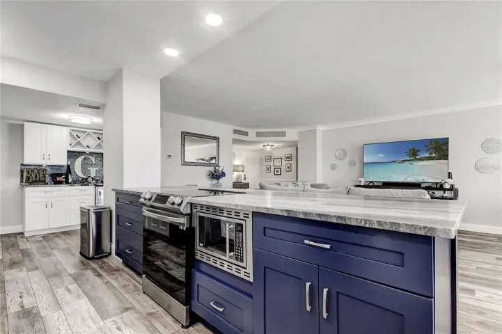 Custom Chef's kitchen.