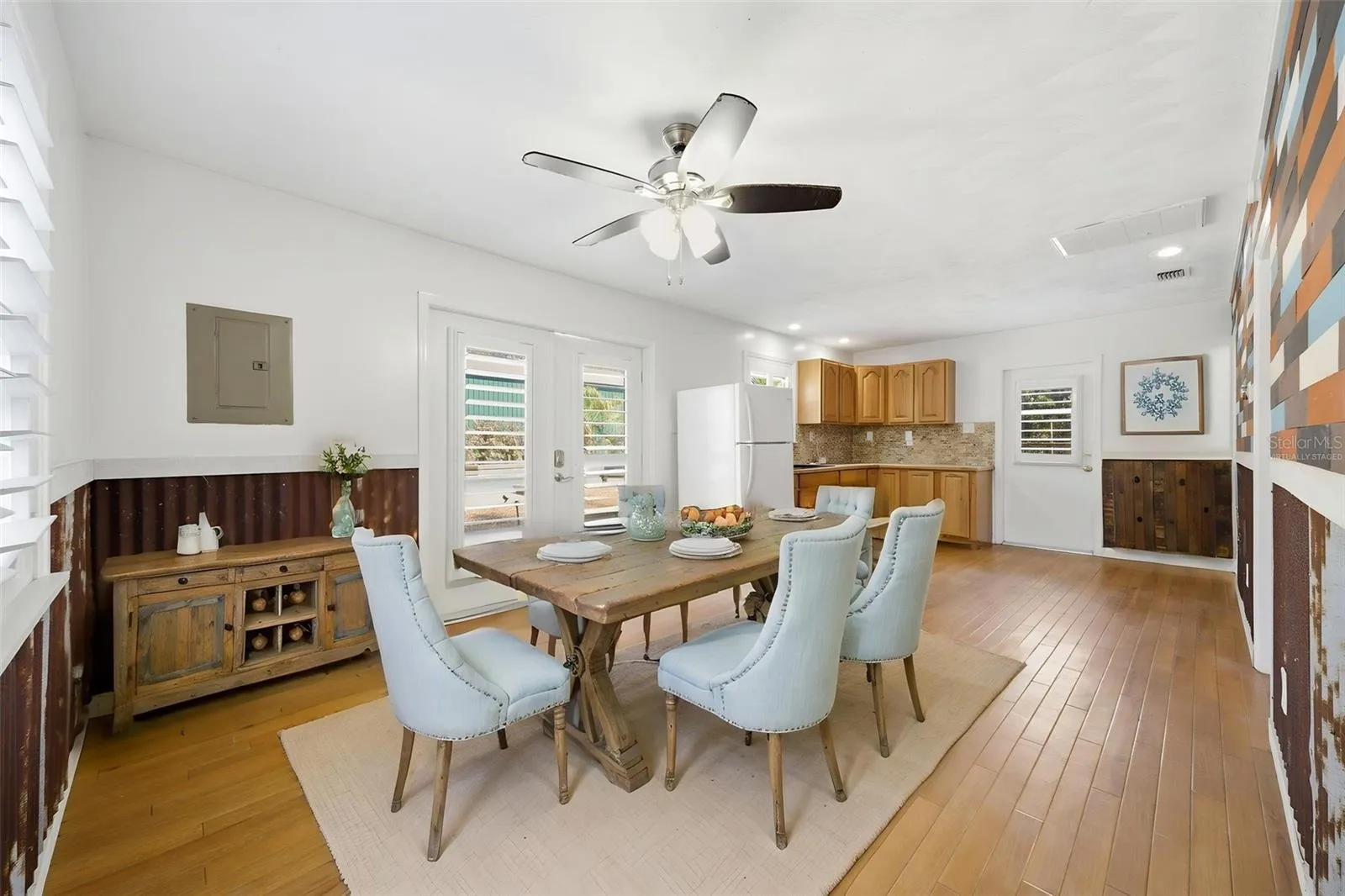 Virtually Staged dining in  In-Law Suite
