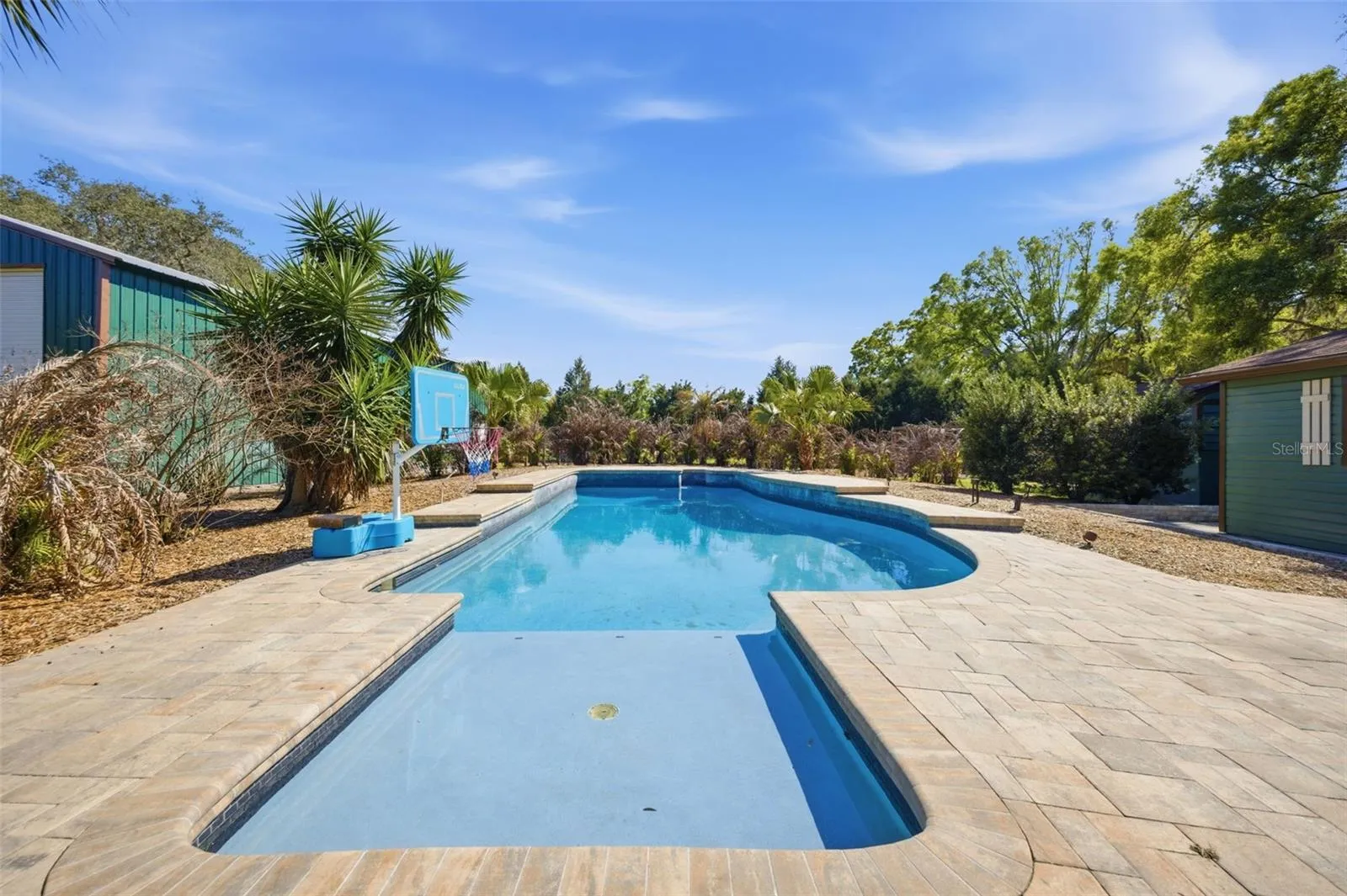 Pool with Sun shelf