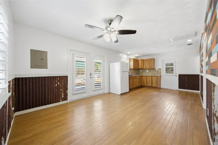 view of Living/Kitchen of In-Law suite
