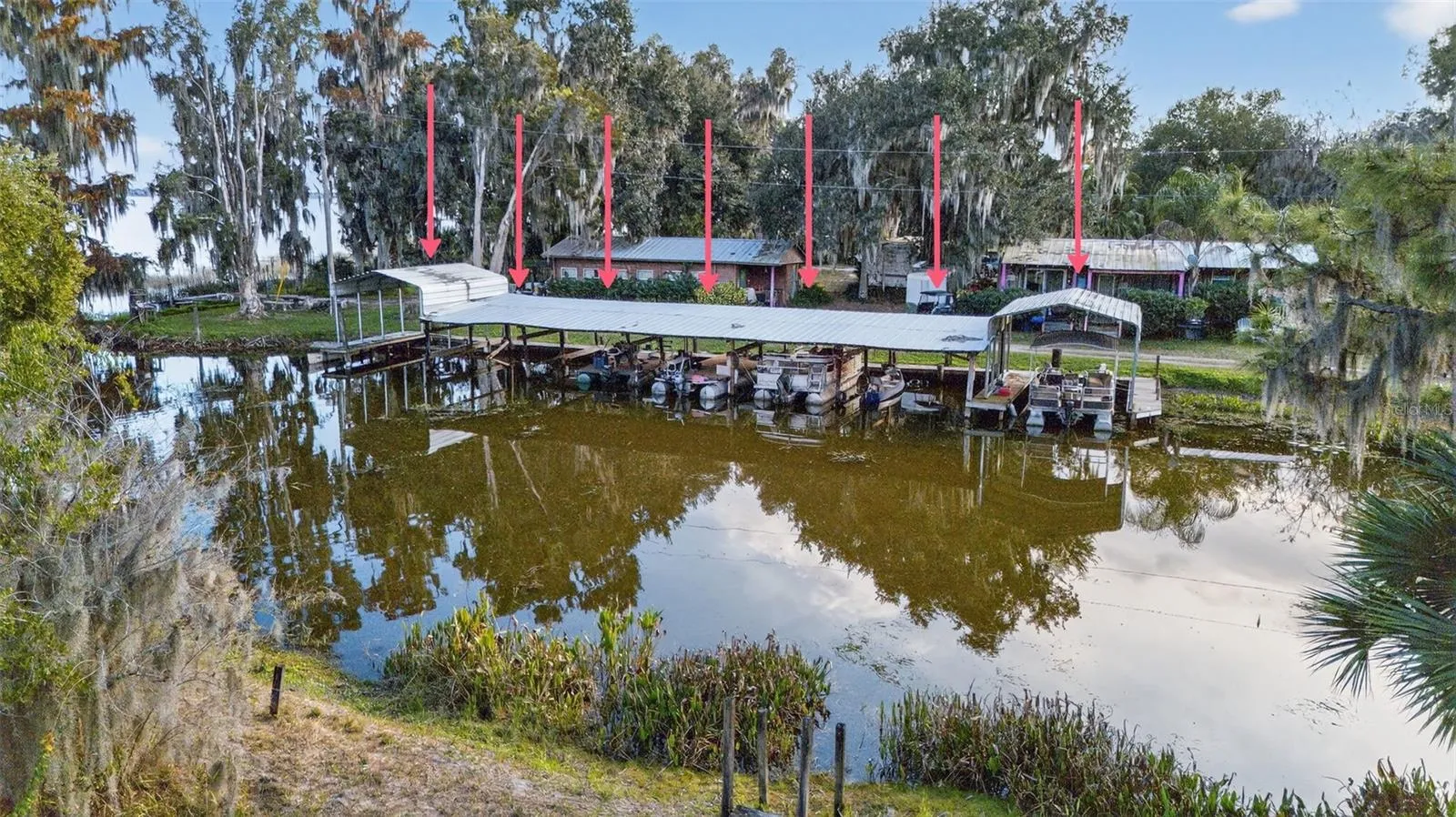Fish Camp Boat slips