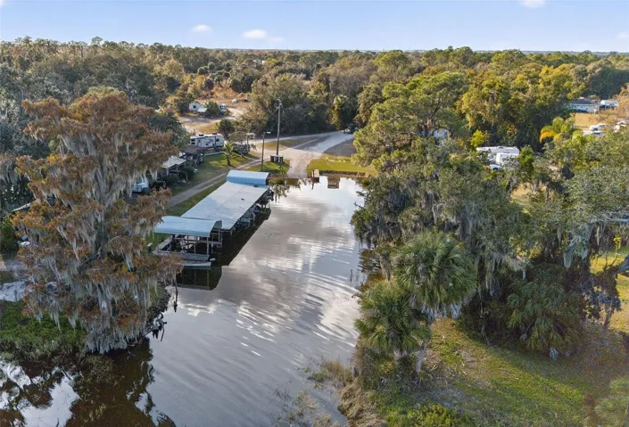 Bannon Fish Camp aerial view