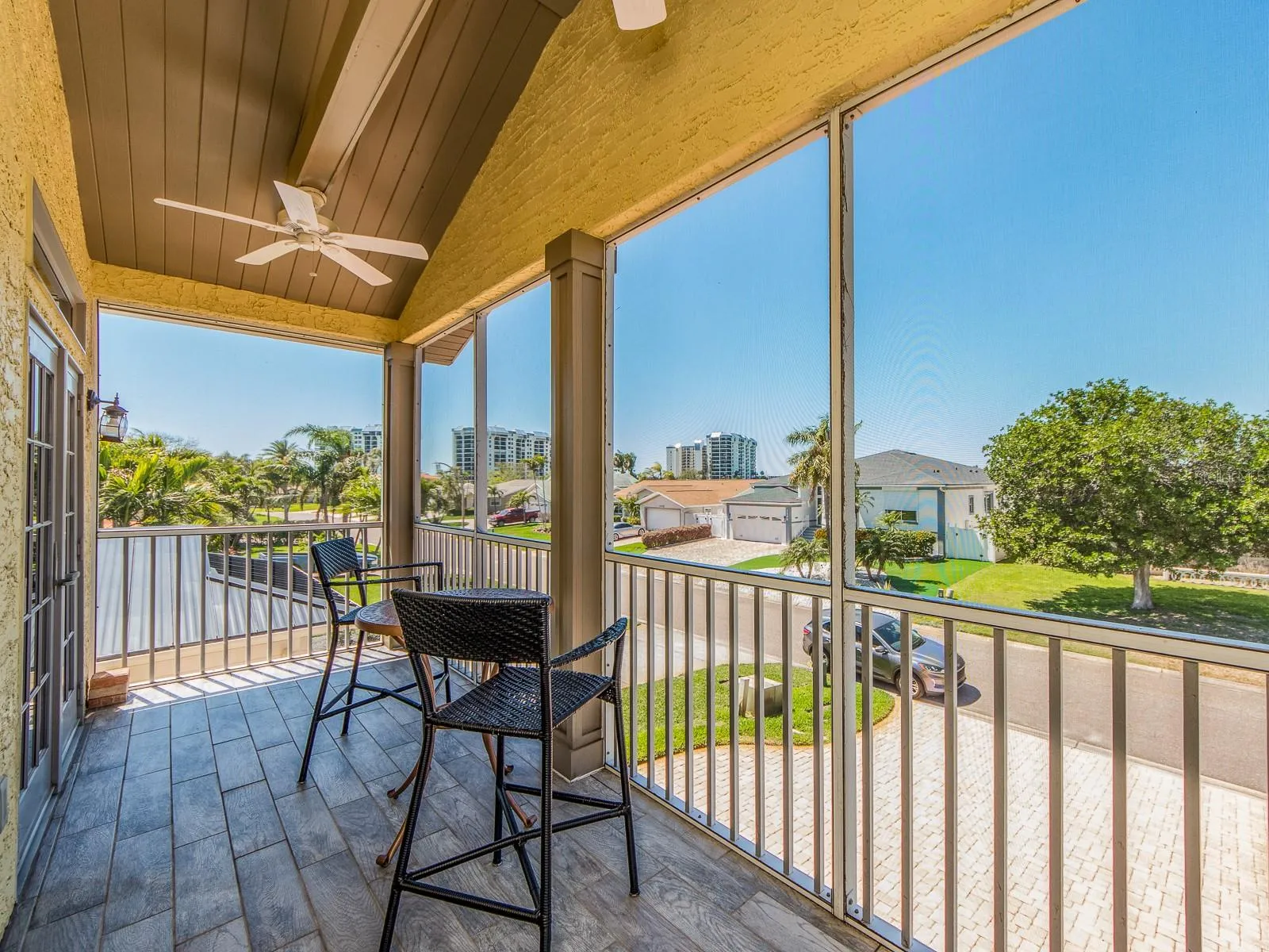 Second floor balcony