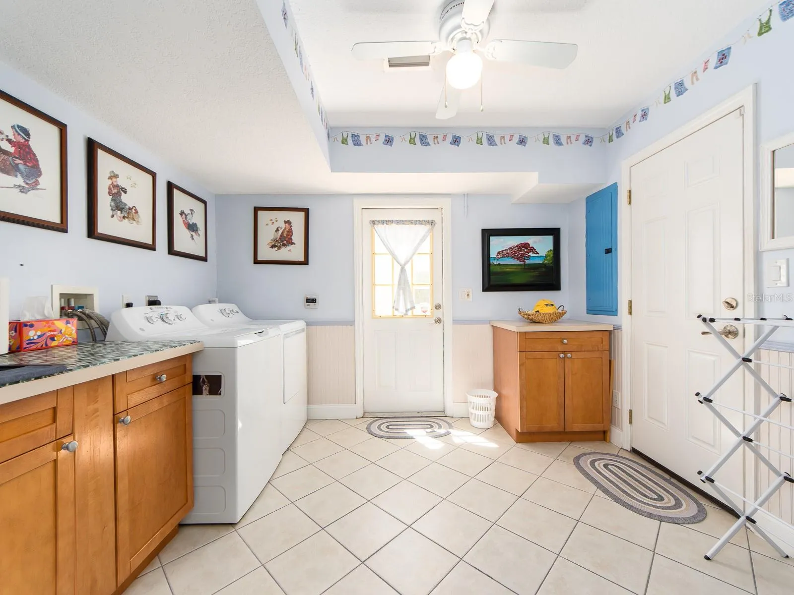 First floor laundry