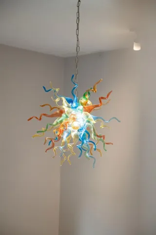 Main Suite Murano Glass Light Fixture