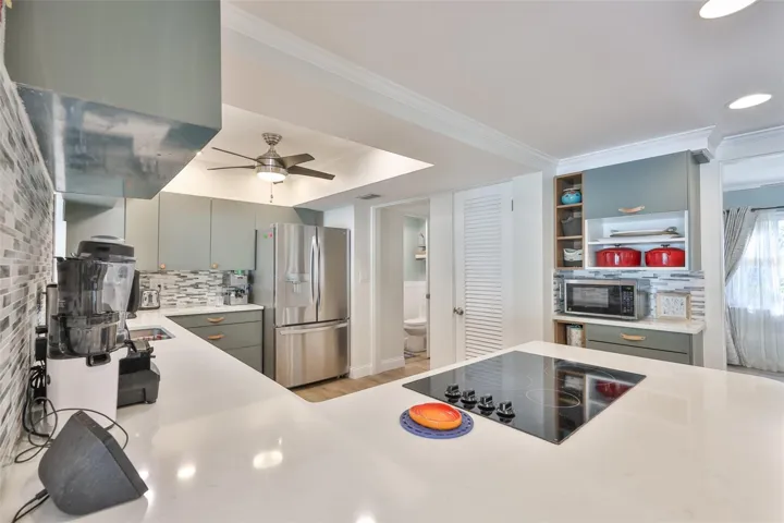 Newly renovated kitchen