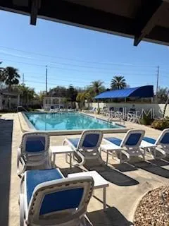 Pool with lots of shady areas