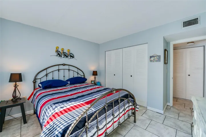 Spacious layout includes dual closets, ideal for streamlined storage and organization.