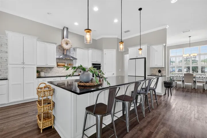 Kitchen with 10’ x 5’ island