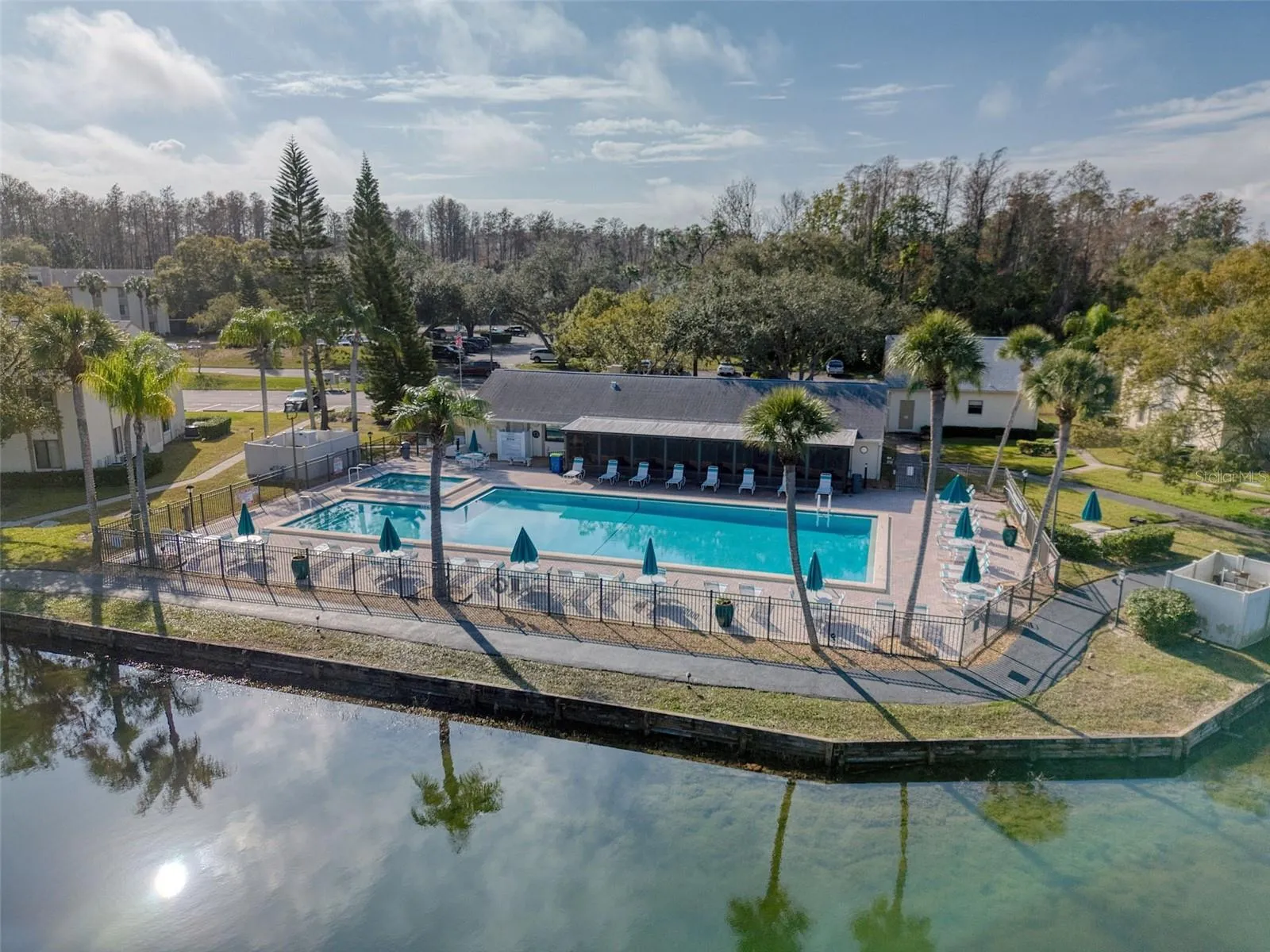 Pool and clubhouse