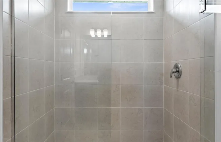 Owner's Walk-in Shower