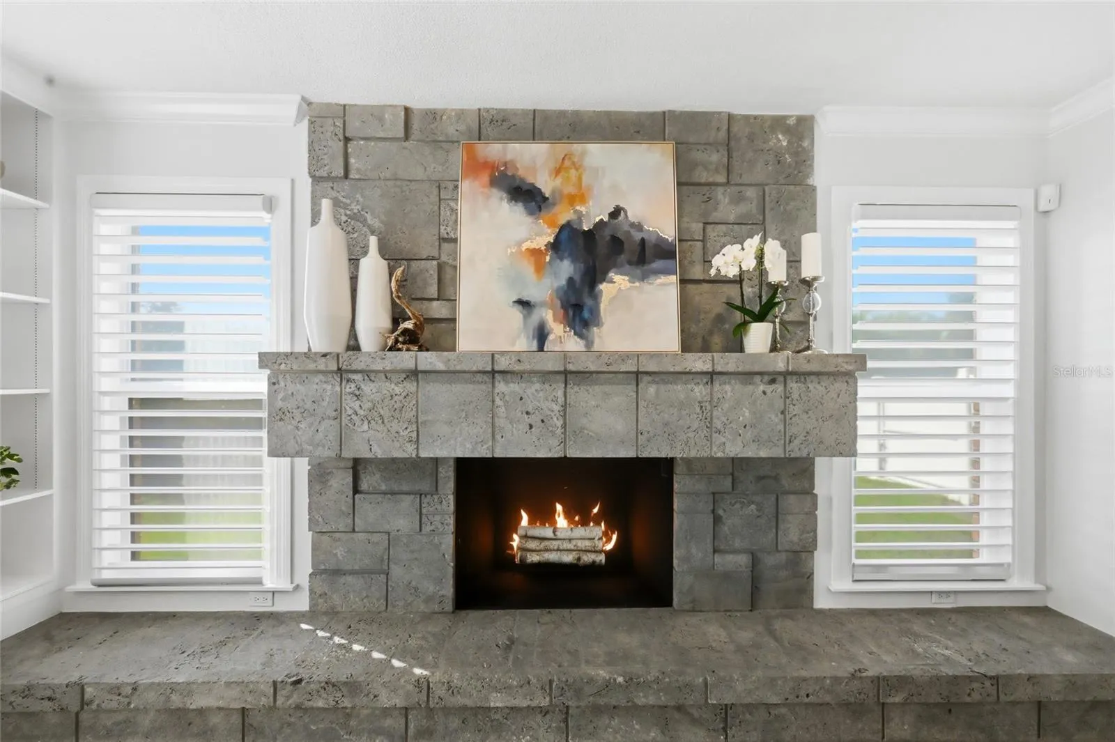 Family Room Fireplace