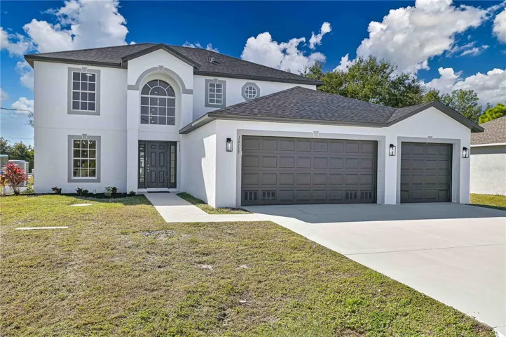 beautiful 2 story home with 3 car garage