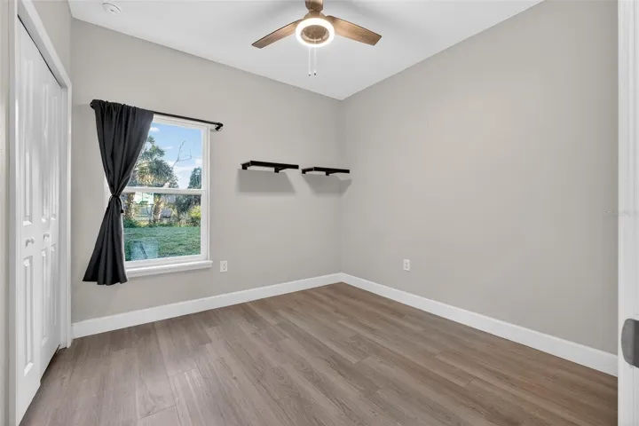 2nd Bedroom with Double Pane Window