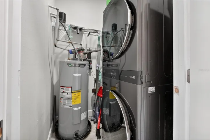 Laundry Room with Washer and Dryer