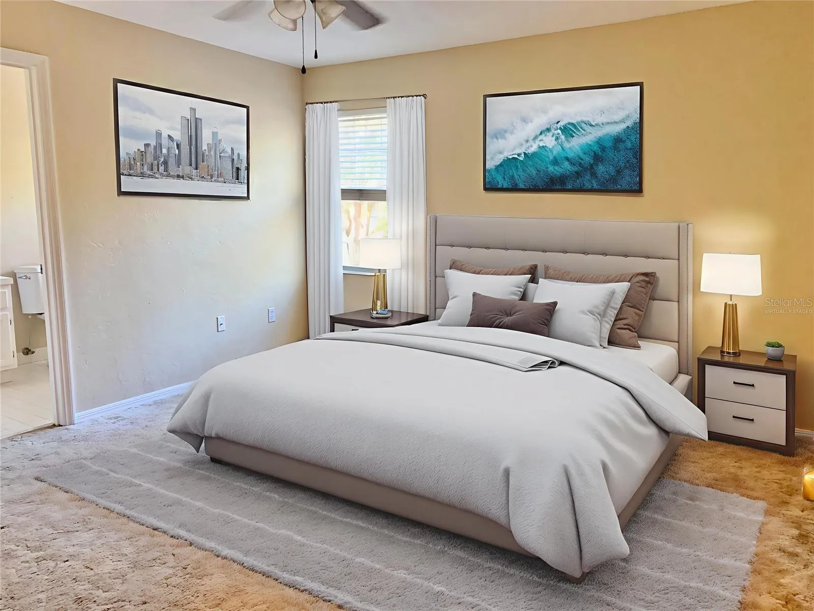 Primary Bedroom-Virtually Staged