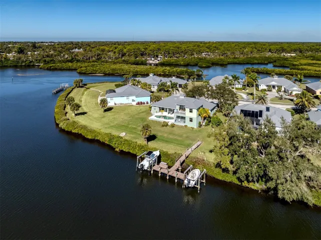 Stunning views right on Shakett Creek with your own dock in the gated community of Shackett Island