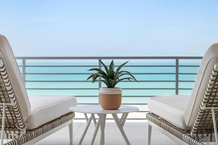 Second floor terrace off guest bedroom 4