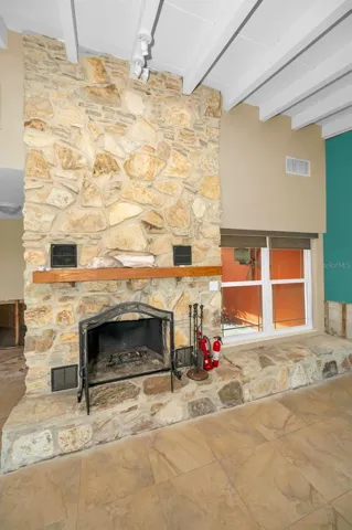 Crackling Wood Burning Fireplace!