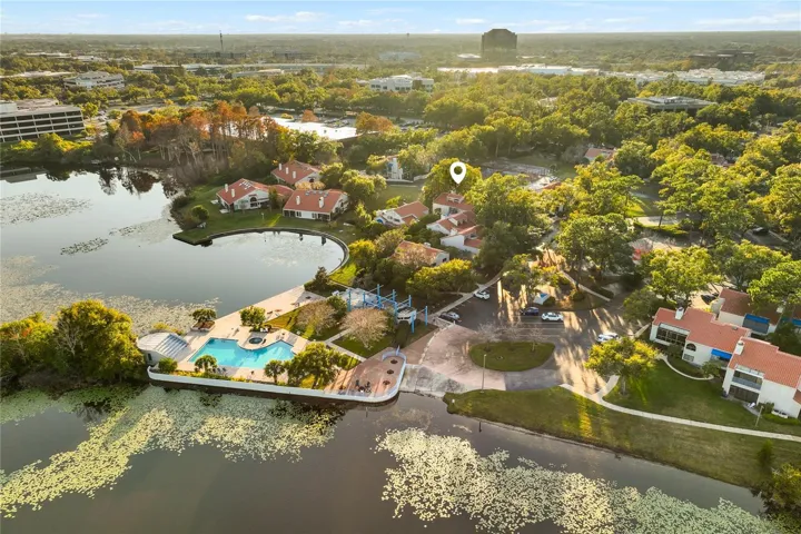 Aerial of community