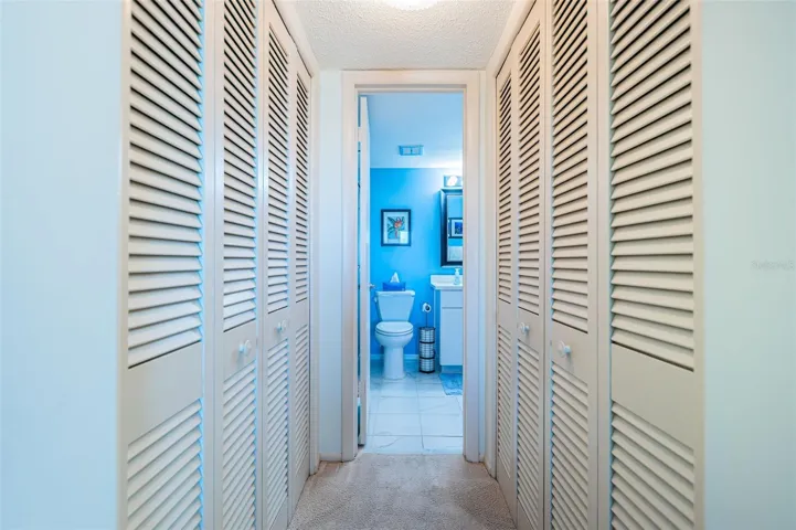 His and Hers closets