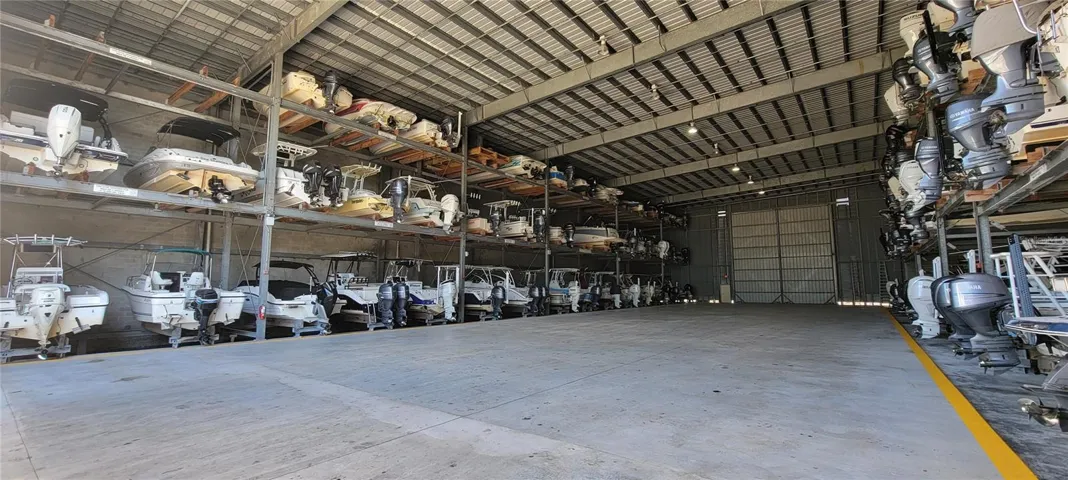 Interior of the Longboat Racks