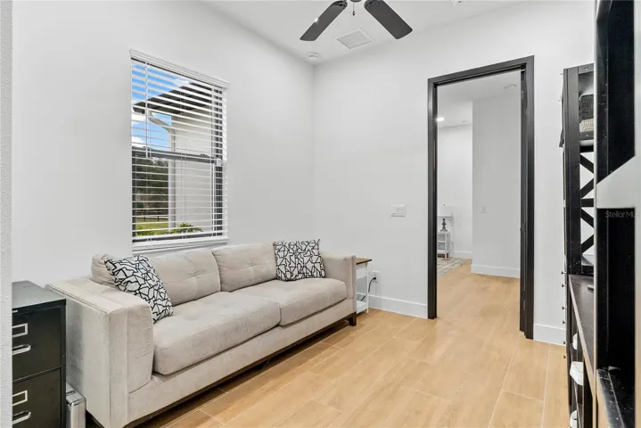 Flexible den space for work or play