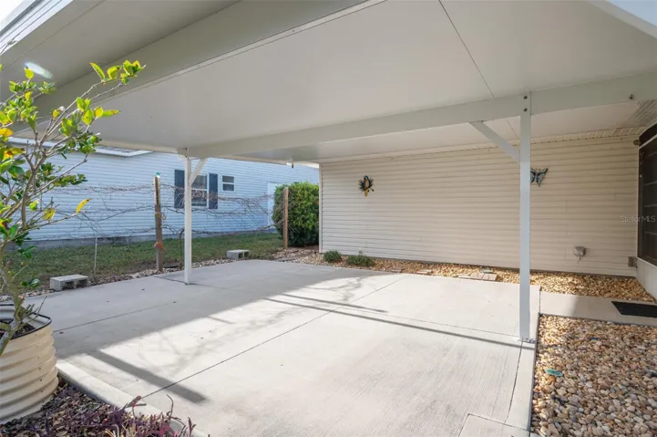 Rear Covered Patio