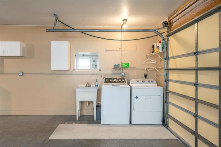 Garage and Laundry