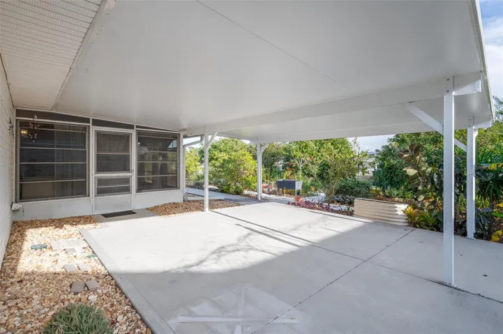 Rear Covered Patio