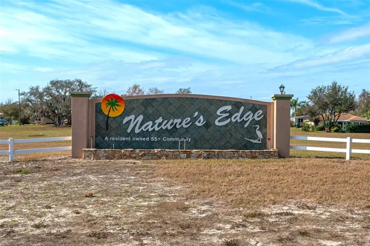 Entrance to community