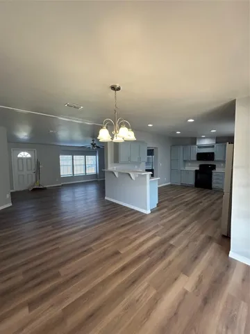 Dining room area and Kitchen