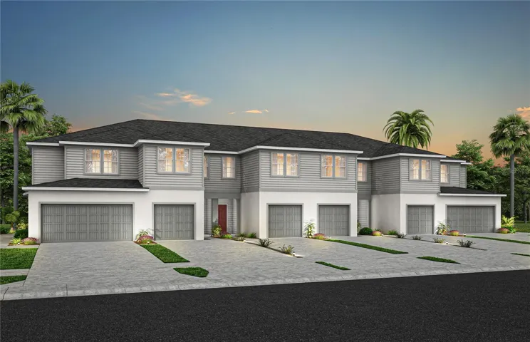 Exterior Design. Artistic rendering for this new construction home. Pictures are for illustrative purposes only. Elevations, colors and options may vary.