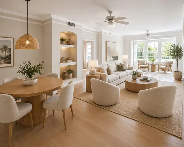 Staged.GreatRm.SunRm. DiningArea