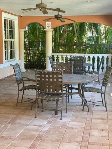 Outdoor Seating Pool Area