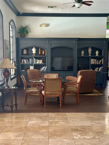 Club House Library Section