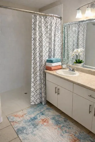 Staged. Main Bath