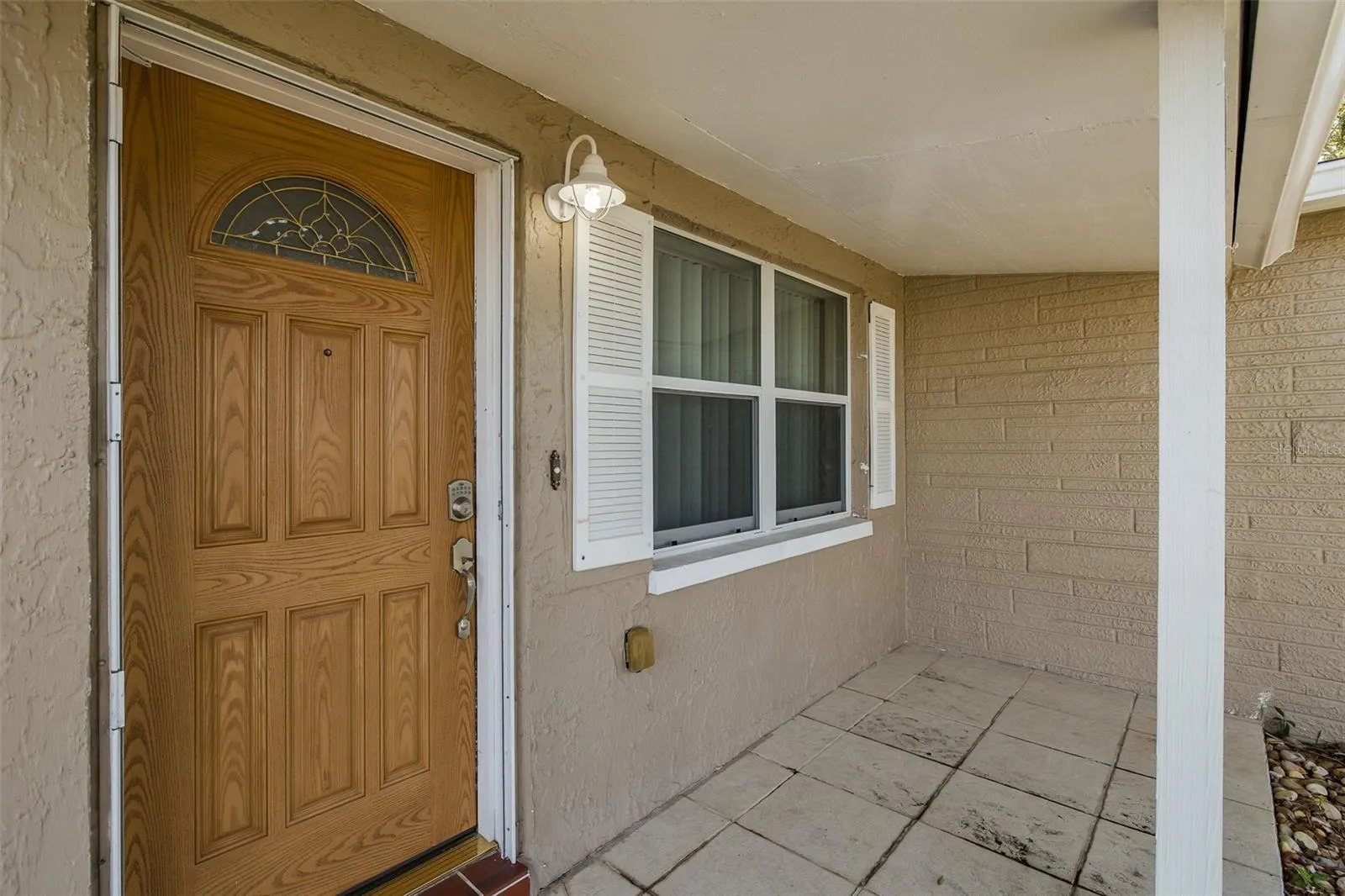 Front Door Covered Porch