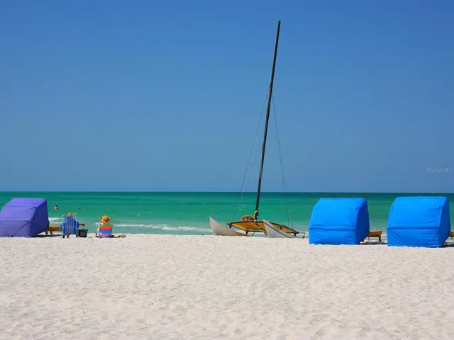 One of several nearby  beaches on Sarasota's islands include Siesta, St Armands, Longboat and Anna Maria