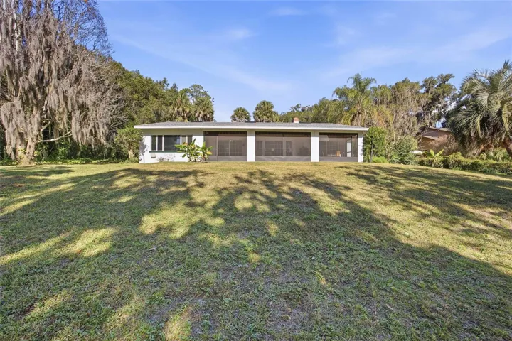 Back of House/Screened Porch
