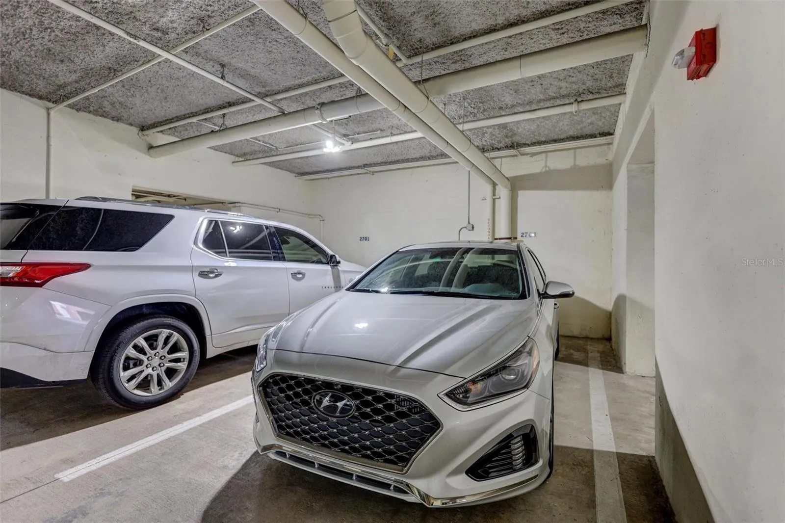 Under Building Parking Space